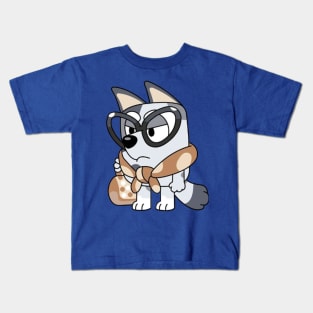 Muffin Bluey Kids T-Shirt